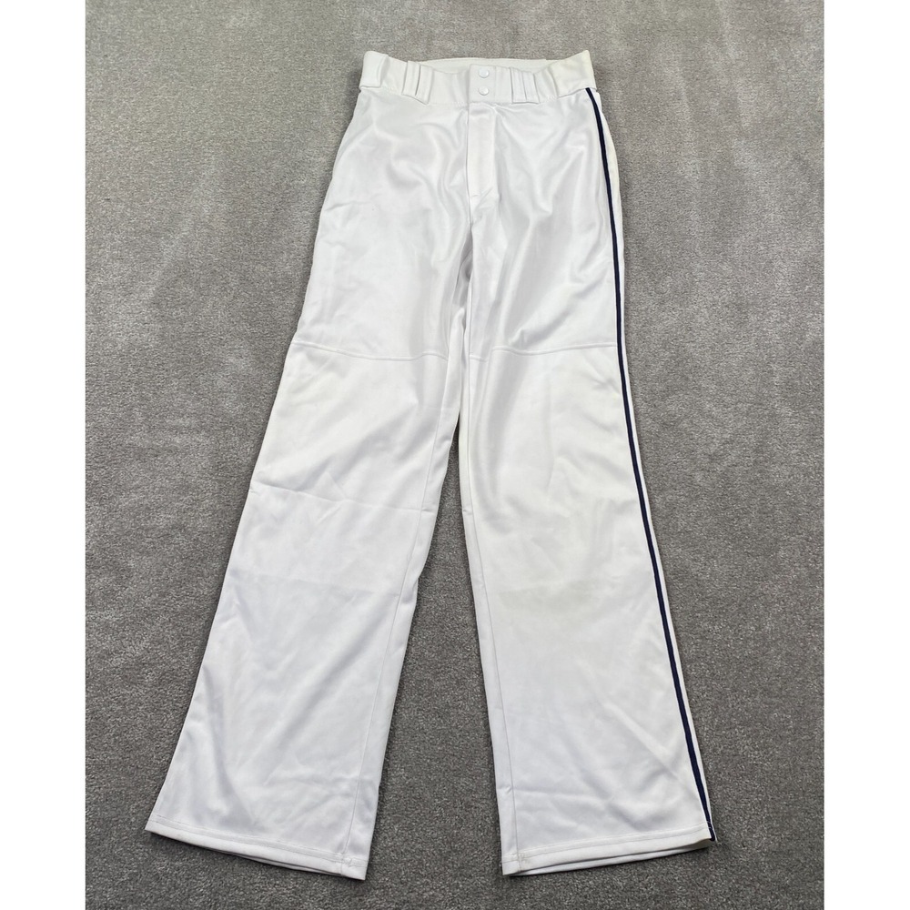 Alleson Athletic Sportswear Straight Leg Baseball Pants Men's Size M White